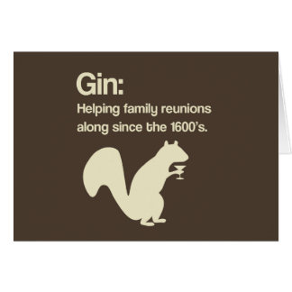 Family Reunions and Gin