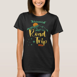 Family Road Trip 2026 Mountain Lover Camping Cousi T-Shirt