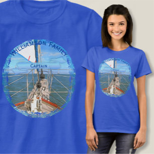 Family Sailing Captain 0869 T-Shirt