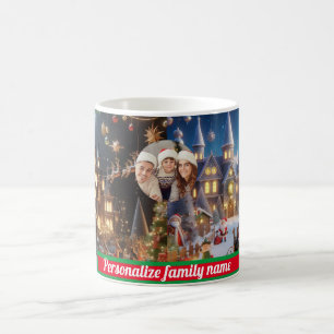 Family SANTA CLAUS CHRISTMAS COLOURFUL  Coffee Mug