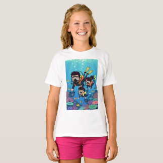 Family Scuba Diving Fun T-Shirt