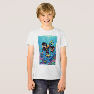 Family Scuba Diving Fun Tri-Blend Shirt
