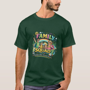 Family Squad – Matching Family Team Design T-Shirt