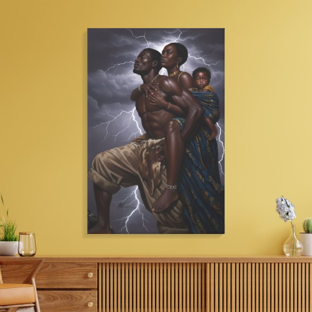  Family Strength Art | Inspiration  wall decor (Insitu(LivingRoom))