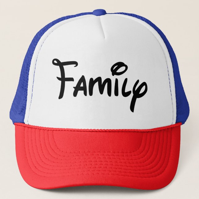 Family Style Trucker Hat (Front)