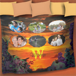 Family Sunset 2584 Fleece Blanket