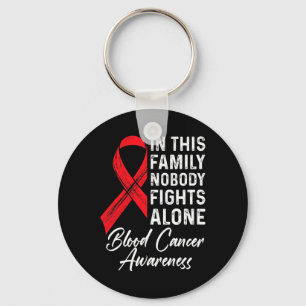 Family Support Blood Cancer Awareness Cancer Aware Key Ring