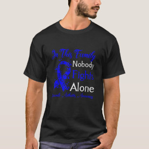 Family Support Blue Ribbon Juvenile Arthritis Awar T-Shirt