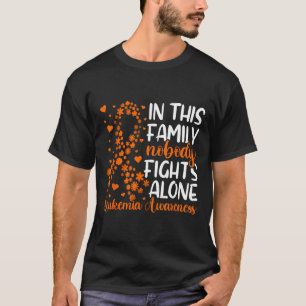 Family Support Leukaemia Awareness T-Shirt