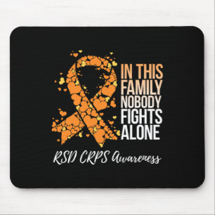 Family Support Tee Rsd Crps Awareness  Mouse Pad