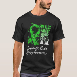 Family Support Traumatic Brain Injury Awareness T-Shirt