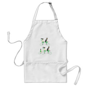 Family Tandem Bicycle Cycling Standard Apron