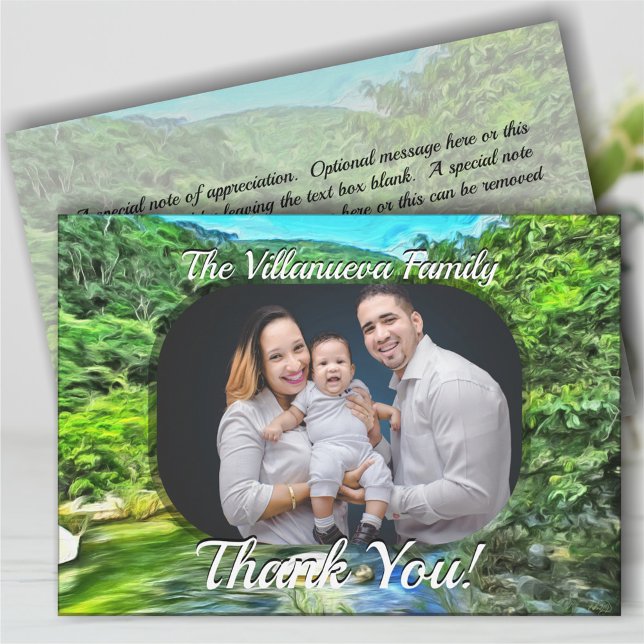 Family Thank You Vallarta River South 0366 Card (Creator Uploaded)