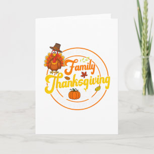 Family Thanksgiving 2025 Time Spent Together Funny Card