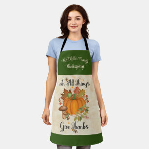 Family Thanksgiving Apron