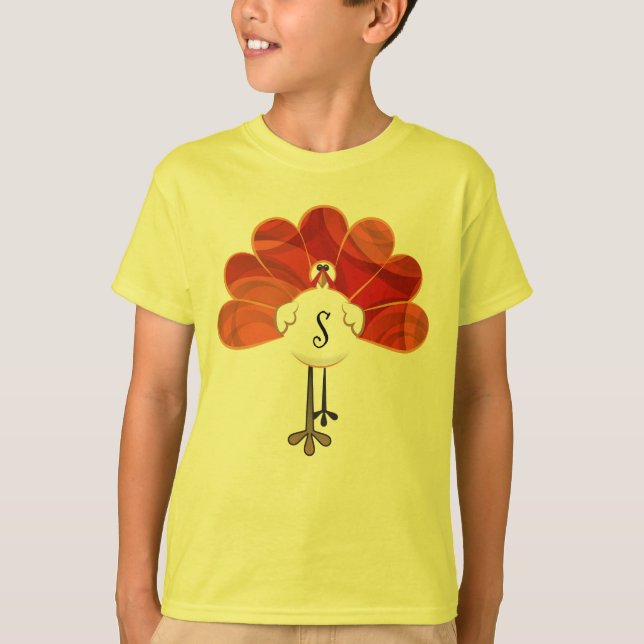 Family Thanksgiving Turkey T-Shirt (Front)