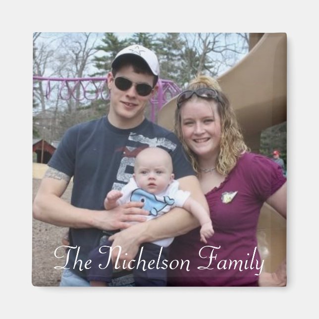 family, The Nichelson Family Magnet (Front)