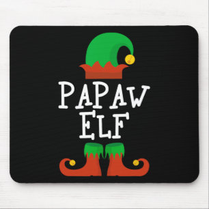Family The Papaw Elf Christmas Matching Pj Pajama  Mouse Pad