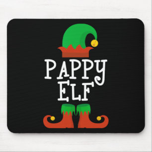 Family The Pappy Elf Christmas Matching Pj Pajama  Mouse Pad