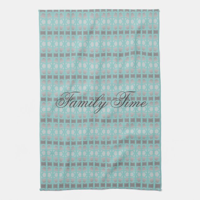 Family Time Kitchen Towel (Vertical)