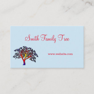 Family Tree Business Cards