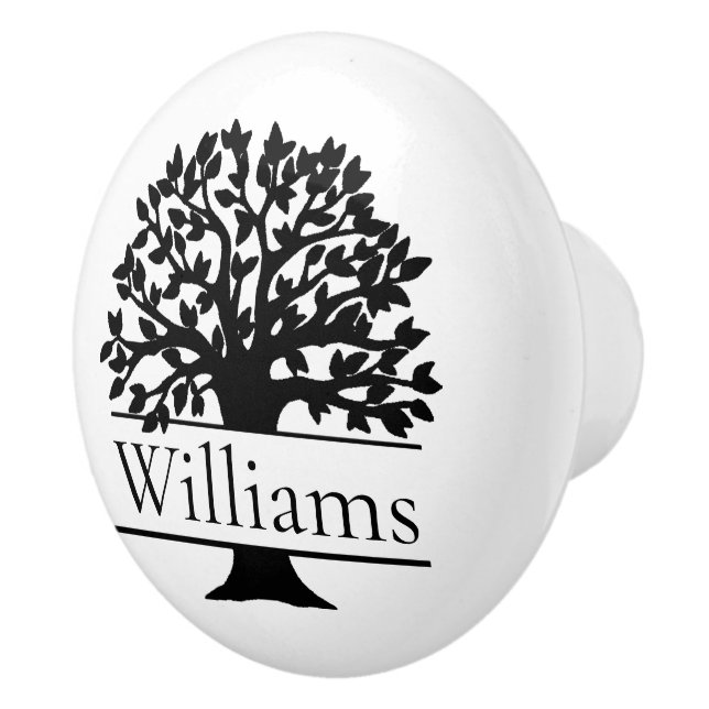 Family Tree Ceramic Knob (Right)
