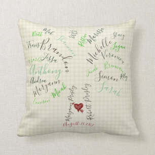 Family Tree Custom Grandparent Gift Cushion