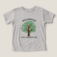 Family Tree Cute Custom Reunion Party