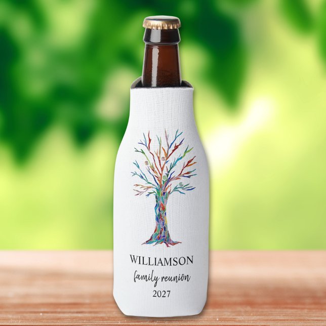  Family Tree Family Reunion Bottle Cooler (Creator Uploaded)
