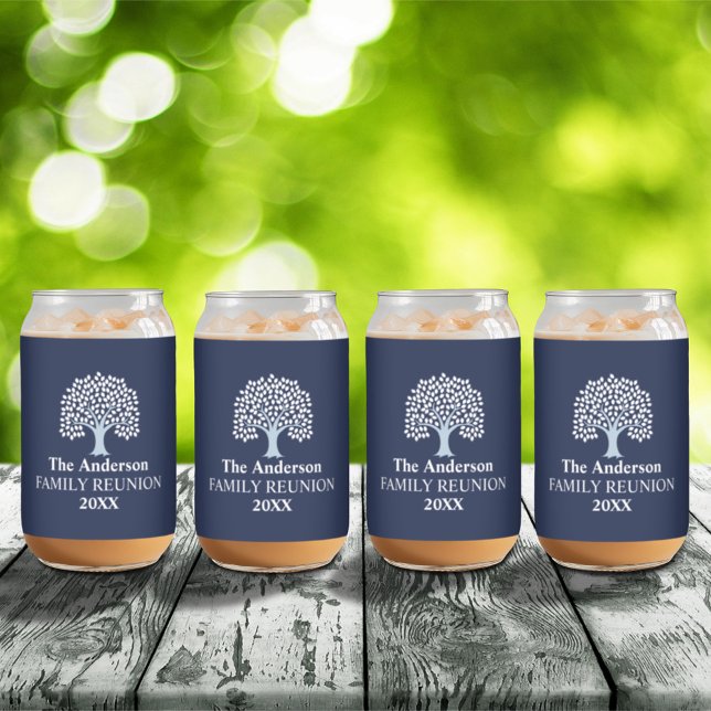Family Tree Family Reunion Custom Name/Date Can Glass (Creator Uploaded)
