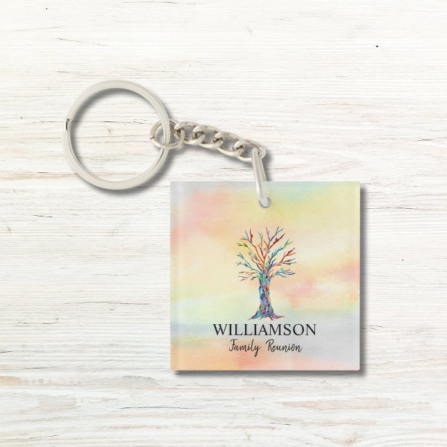 Family Tree Family Reunion Keychain (Creator Uploaded)