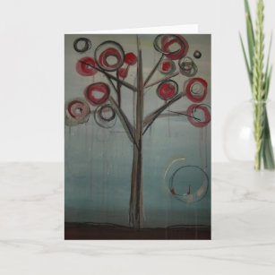 Family Tree Greeting Card by Kim Anderson Art