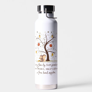 Family Tree Humour Stainless Steel Water Bottle