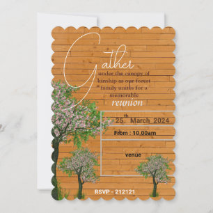 Family Tree Invitation