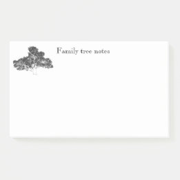 Family tree jumbo sticky notes