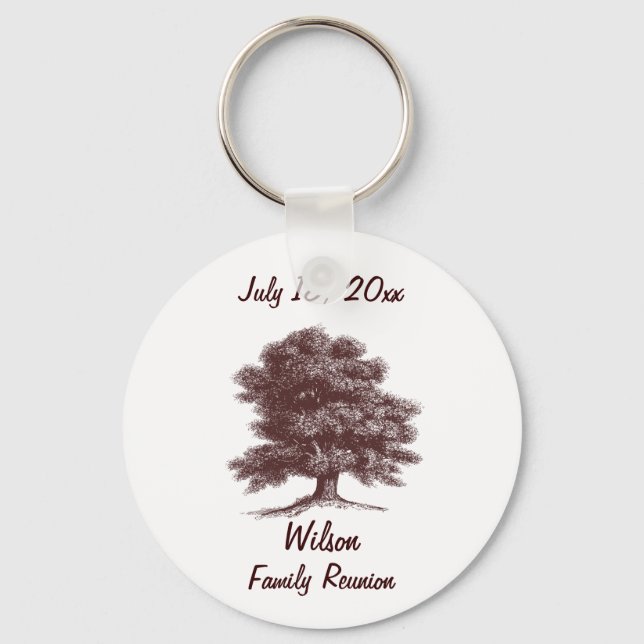 Family Tree Key Ring (Front)
