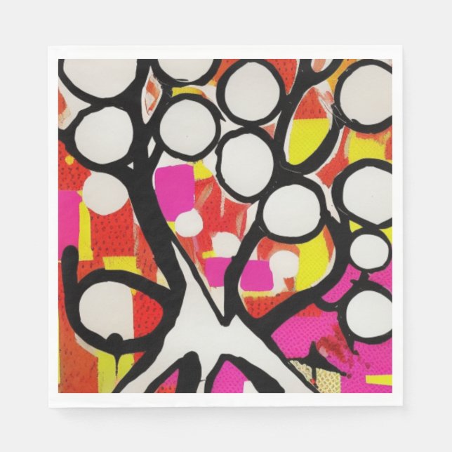 Family Tree Napkin (Front)