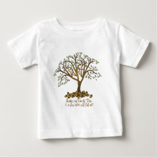 Family Tree Nuts Baby T-Shirt