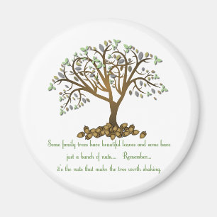 Family Tree Nuts Magnet