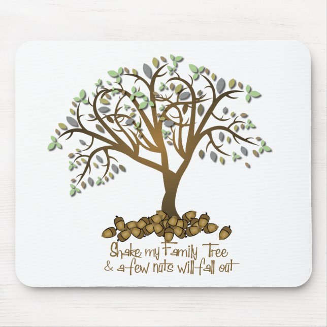 Family Tree Nuts Mouse Pad (Front)