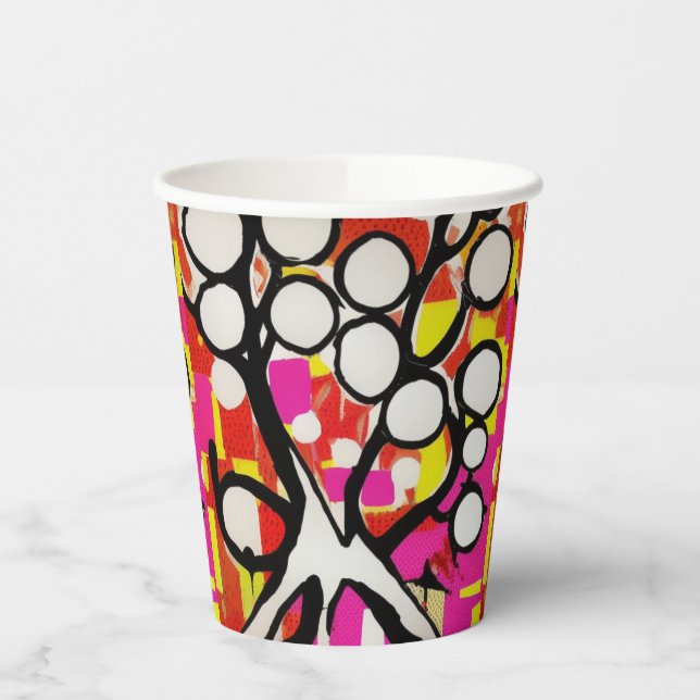 Family Tree Paper Cups (Left)