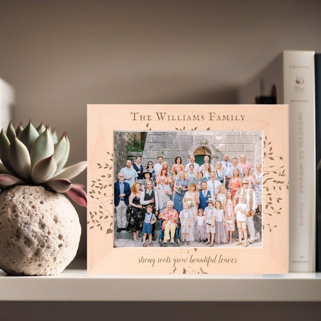 Family Tree | Personalised Family Name Etched Frames (Creator Uploaded)