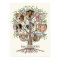 Family Tree Photo Collage 8 Pictures Name Lt Beige