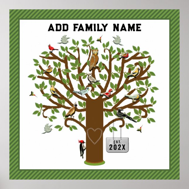 Family Tree Poster (Front)