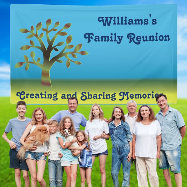 Family Tree Reunion Banner (Creator Uploaded)