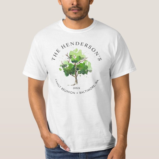 Family Tree Themed | Family Reunion T-Shirt (Front)