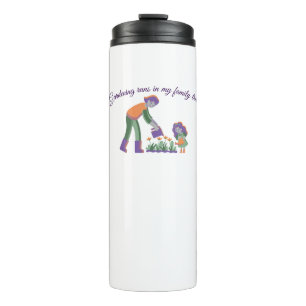 Family tree thermal tumbler