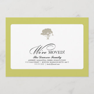 family tree {we've moved} announcement