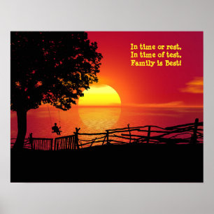 Family Tributes-Love of Family Poster