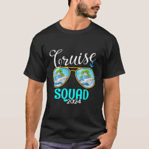 Family Trip 2024 Cruise Squad Birthday Girls Gone T-Shirt